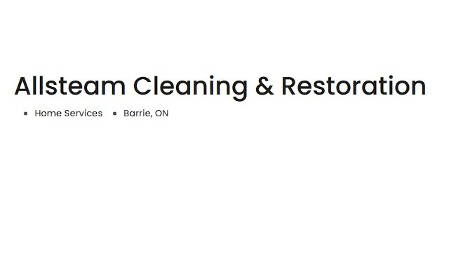 Allsteam Cleaning & Restoration