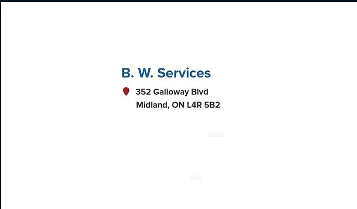 B. W. Services
