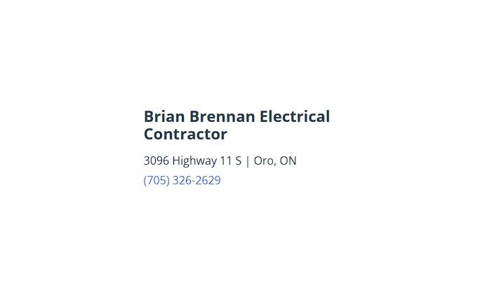 Brian Brennan Electrical Contr