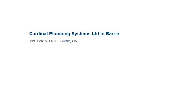 Cardinal Plumbing Systems Ltd