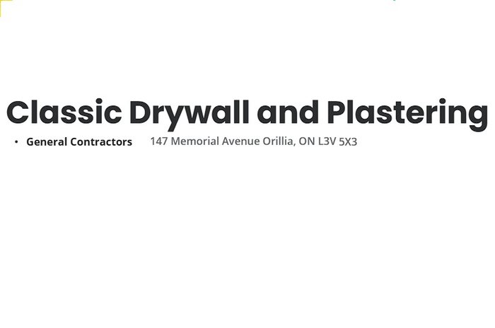 Classic Drywall & Plastering
