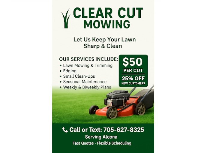 Clear Cut Mowing