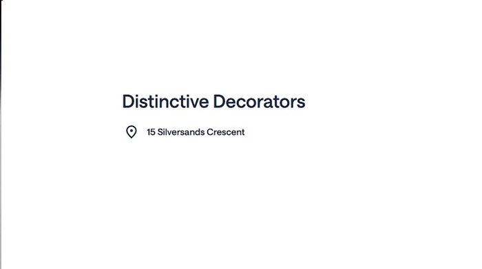 Distinctive Decorators
