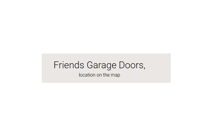Friends Garage Doors