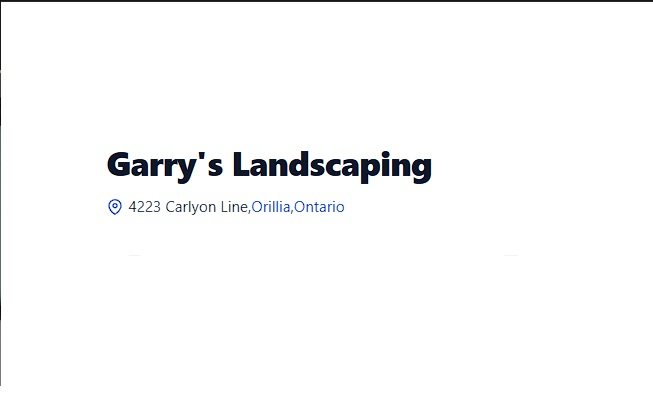 Garry’s Landscaping