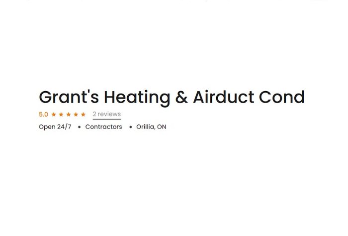Grant’s Heating & Airduct Cond.