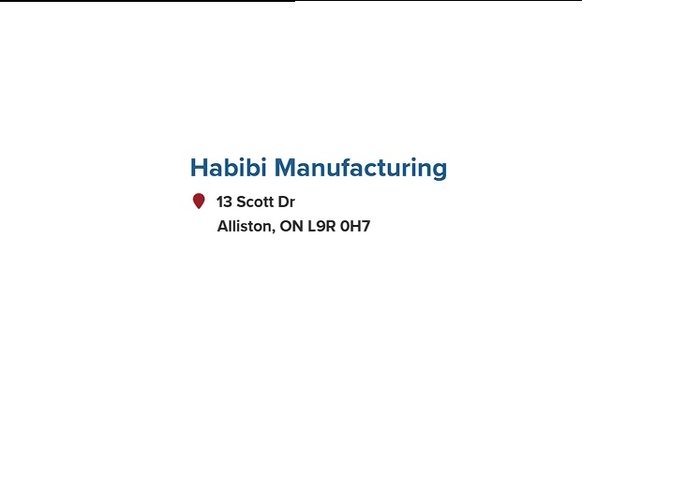 Habibi Manufacturing