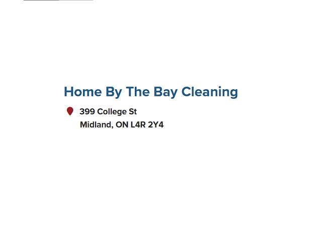 Home By The Bay Cleaning