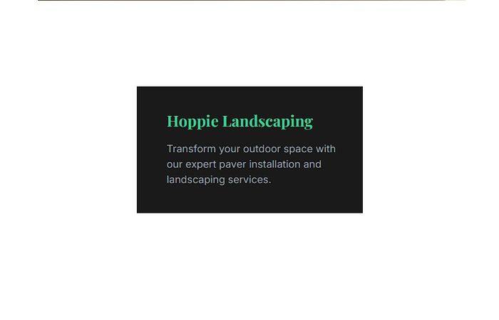 Hoppie Landscaping