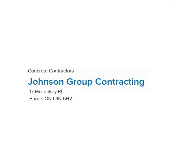 Johnson Group Contracting (div of Johnson Group Online Inc.)