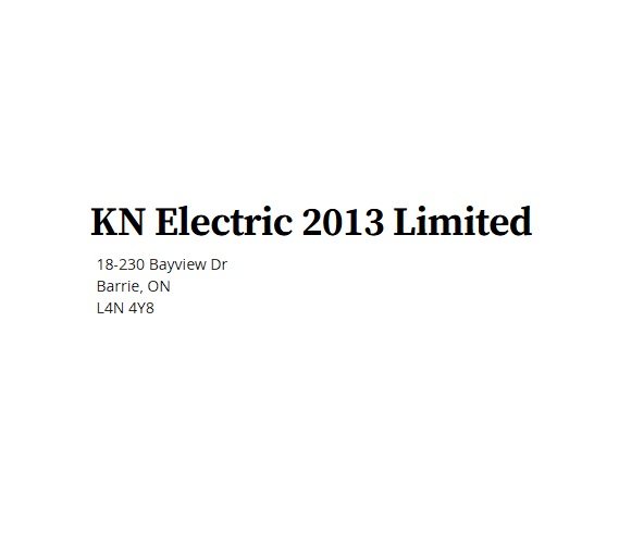 KN Electric 2013 Limited