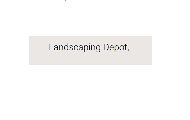 Landscaping Depot