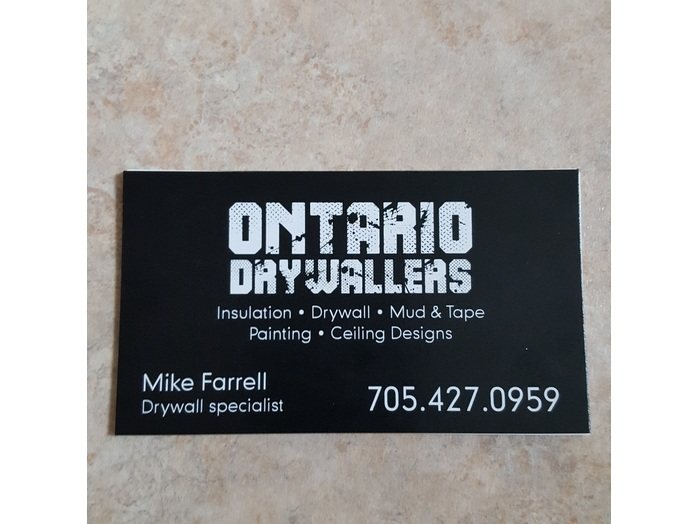 Ontario drywallers