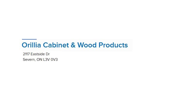 Orillia Cabinet & Wood Products