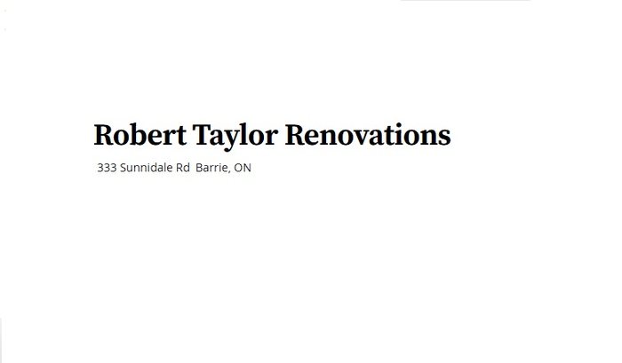 Robert Taylor Renovations