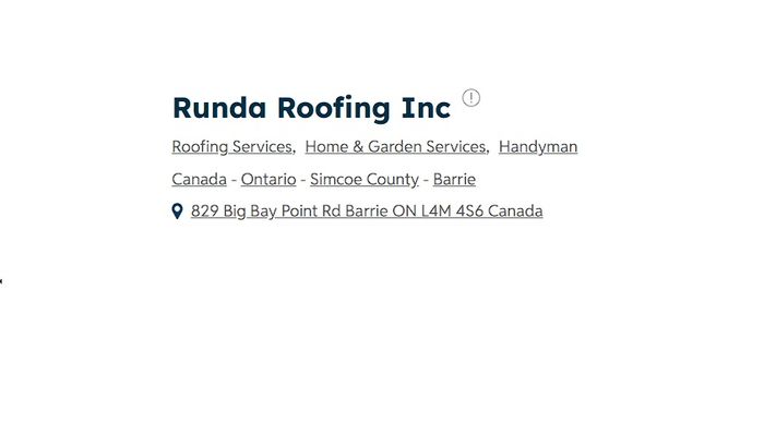 Runda Roofing Inc