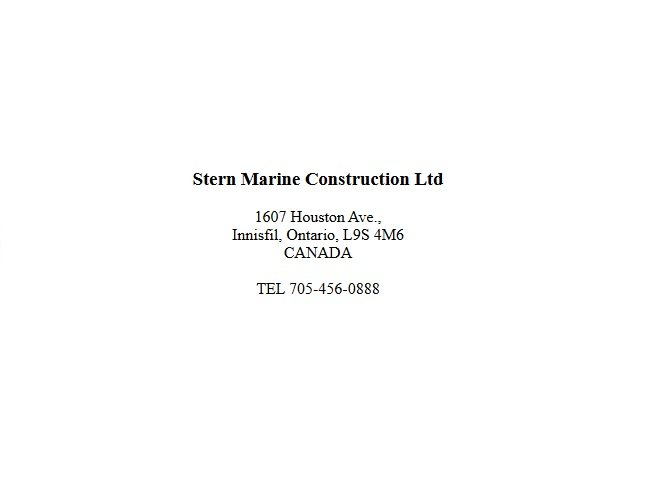 Stern Marine Construction Ltd