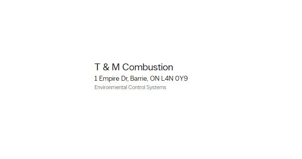T & M Combustion