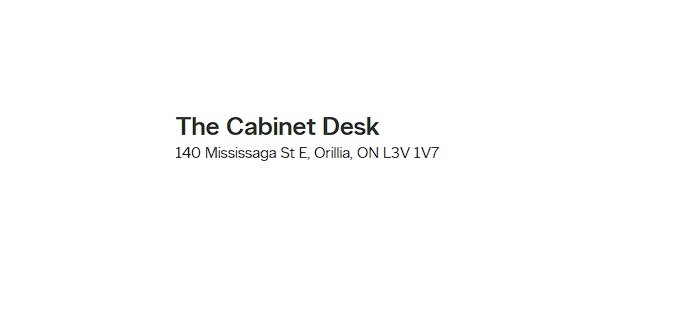 The Cabinet Desk