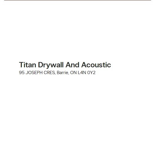 Titan Drywall And Acoustic