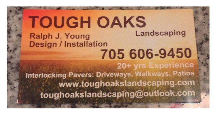 Landscaping Barrie, TOUGH OAKS Ralph J Young