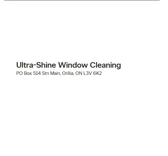 Ultra-Shine Window Cleaning