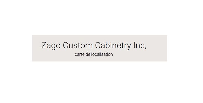 Zago Custom Cabinetry Inc